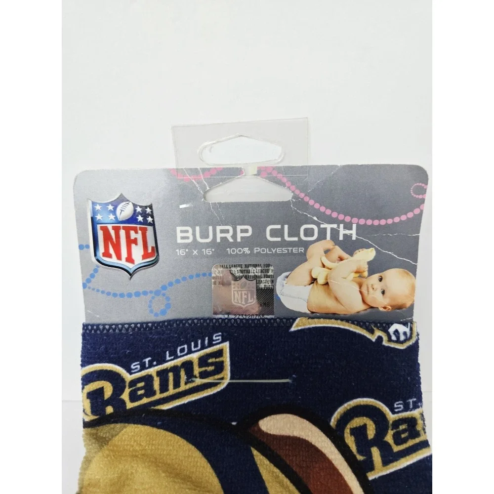 NFL Burp Cloth 16x16